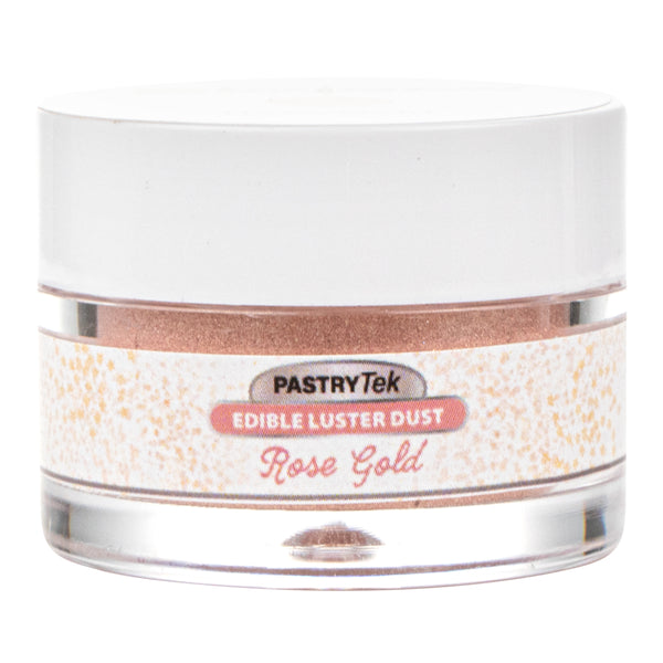 Restaurantware Pastry Tek 5g Rose Gold Edible Luster Dust - Food Grade - 1 Count Box
