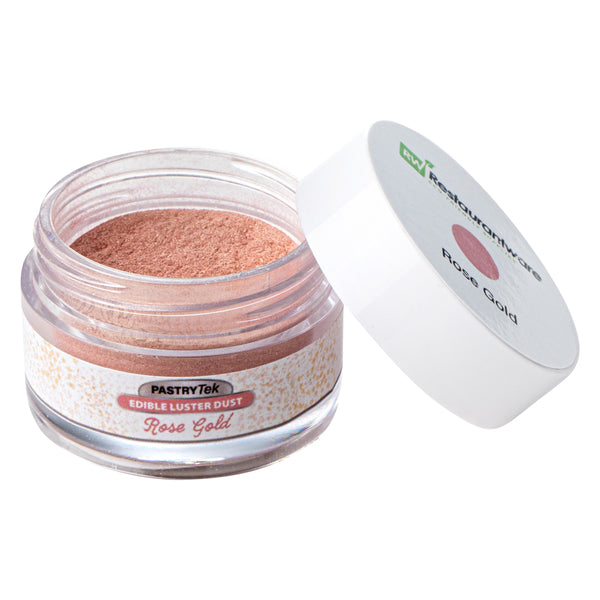 Restaurantware Pastry Tek 5g Rose Gold Edible Luster Dust - Food Grade - 1 Count Box