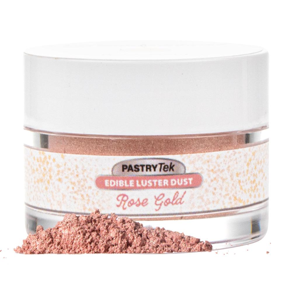 restaurantware Pastry Tek 5g Rose Gold Edible Luster Dust - Food Grade - 1 count box