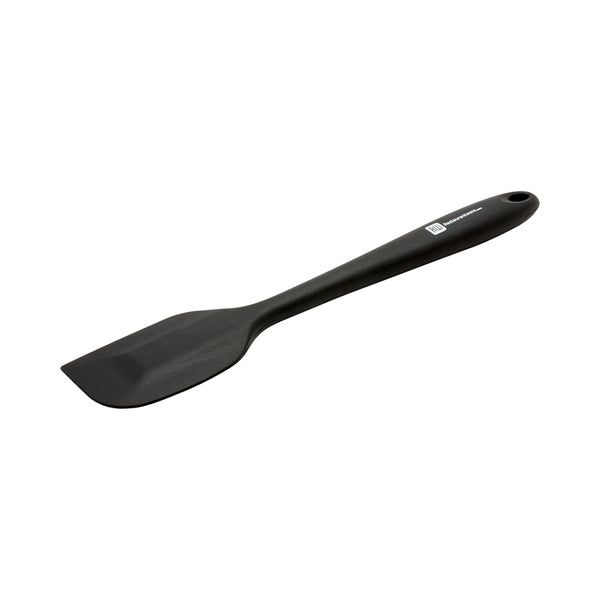 Restaurantware Pastry Tek Black Silicone Spatula - Flat - 10 1/2" - 1 Count Box