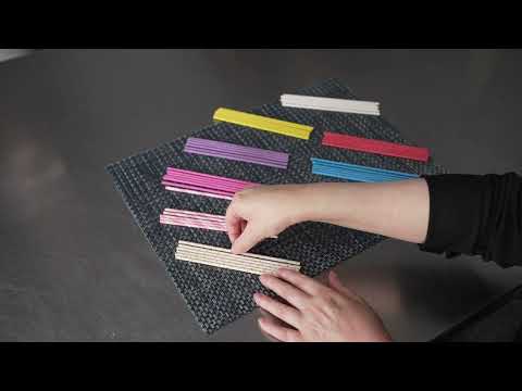 Restaurantware Pastry Tek Orange Paper Cake Pop And Lollipop Stick - Spirals Biodegradable - 6" X 5/32" - 100 Count Box