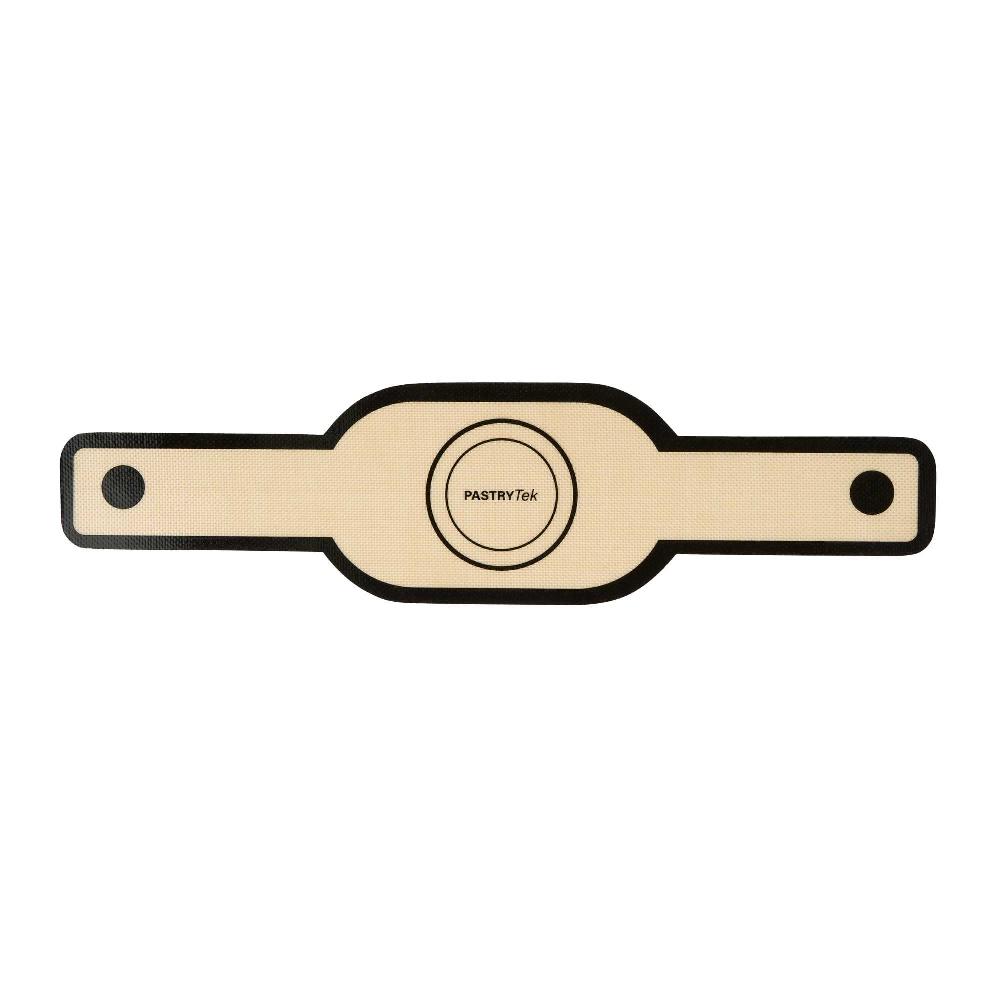 restaurantware Pastry Tek Oval Tan and Black Fiberglass Bread Sling - For Dutch Oven with Long Handles - 23 1/2" x 6" - 1 count box