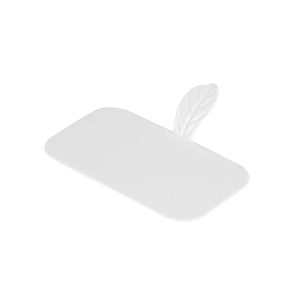 Restaurantware Pastry Tek Rectangle White Plastic Pastry Pallet - 4" X 2 1/4" X 1" - 100 Count Box