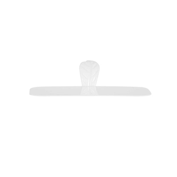 Restaurantware Pastry Tek Rectangle White Plastic Pastry Pallet - 4" X 2 1/4" X 1" - 100 Count Box