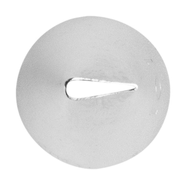 Restaurantware Pastry Tek Stainless Steel #101 Petal Piping Tip - 3/4" X 3/4" X 1 1/4" - 1 Count Box