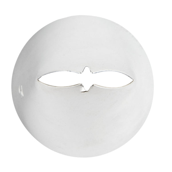Restaurantware Pastry Tek Stainless Steel #113 Leaf Piping Tip - 1" X 1" X 1 3/4" - 1 Count Box