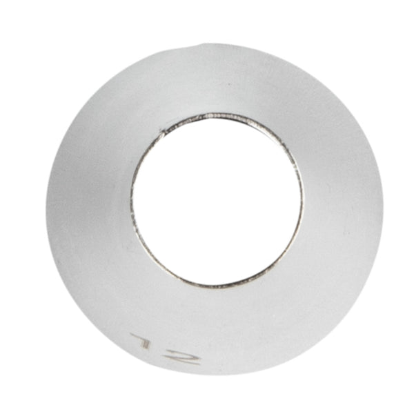 Restaurantware Pastry Tek Stainless Steel #12 Round Piping Tip - 3/4" X 3/4" X 1 1/4" - 1 Count Box