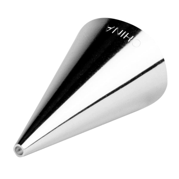 Restaurantware Pastry Tek Stainless Steel #2 Round Piping Tip - 3/4" X 3/4" X 1 1/4" - 1 Count Box