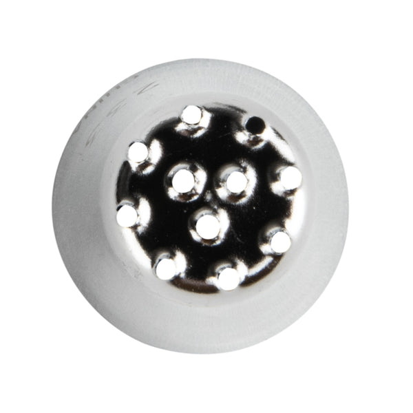 Restaurantware Pastry Tek Stainless Steel #233 Multi Opening Piping TIp - 3/4" X 3/4" X 1" - 1 Count Box