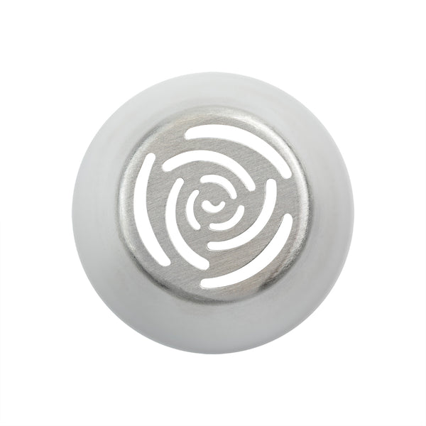 Restaurantware Pastry Tek Stainless Steel #24 Russian Piping Tip - 1 1/2" X 1 1/2" X 1 3/4" - 1 Count Box