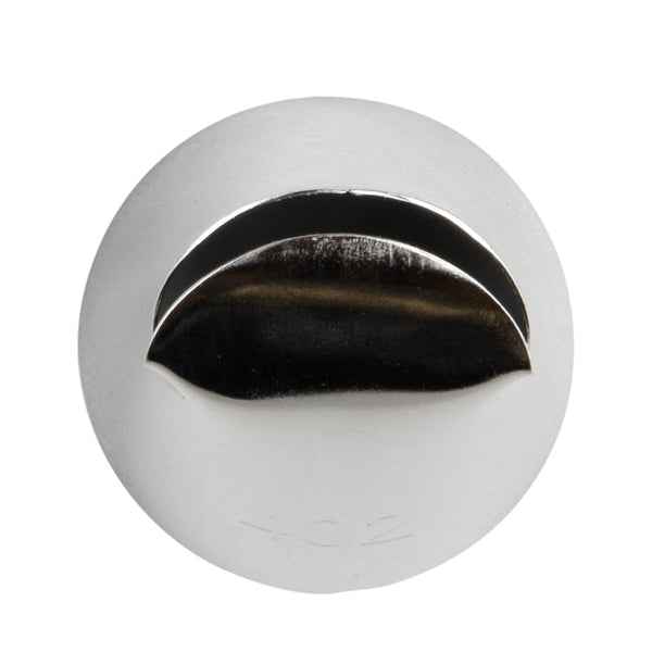 Restaurantware Pastry Tek Stainless Steel #402 Ruffle Piping Tip - 1" X 1" X 1 1/4" - 1 Count Box
