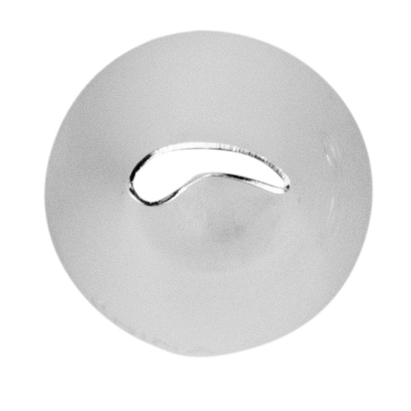 Restaurantware Pastry Tek Stainless Steel #59 Petal Piping Tip - 3/4" X 3/4" X 1" - 1 Count Box