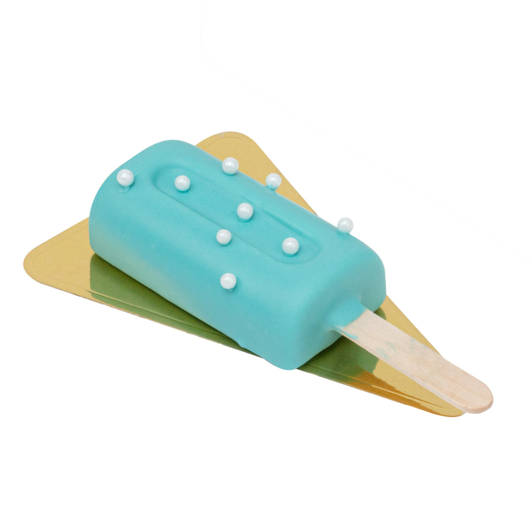 restaurantware Pastry Tek Triangle Gold Paper SturdyServe Base - 3" x 4 3/4" - 200 count box