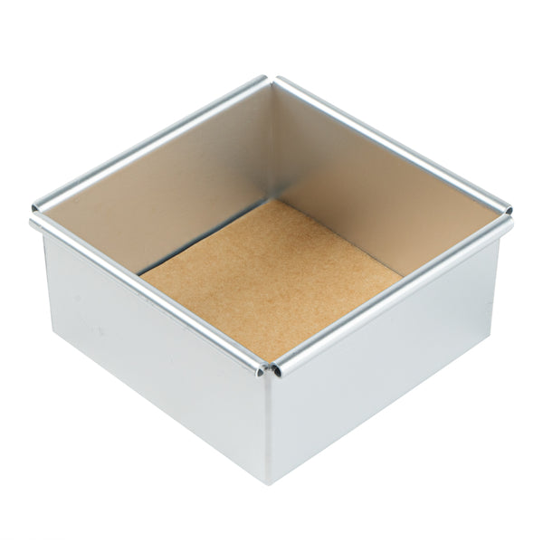 Restaurantware Pastry Tek Unbleached Parchment Paper Baking Sheet - Precut Silicone Coated - 4" X 4" - 1000 Count Box