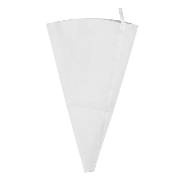 Restaurantware Pastry Tek White Silicone Pastry Piping Bag - 10 1/4" X 6 1/4" - 2 Count Box