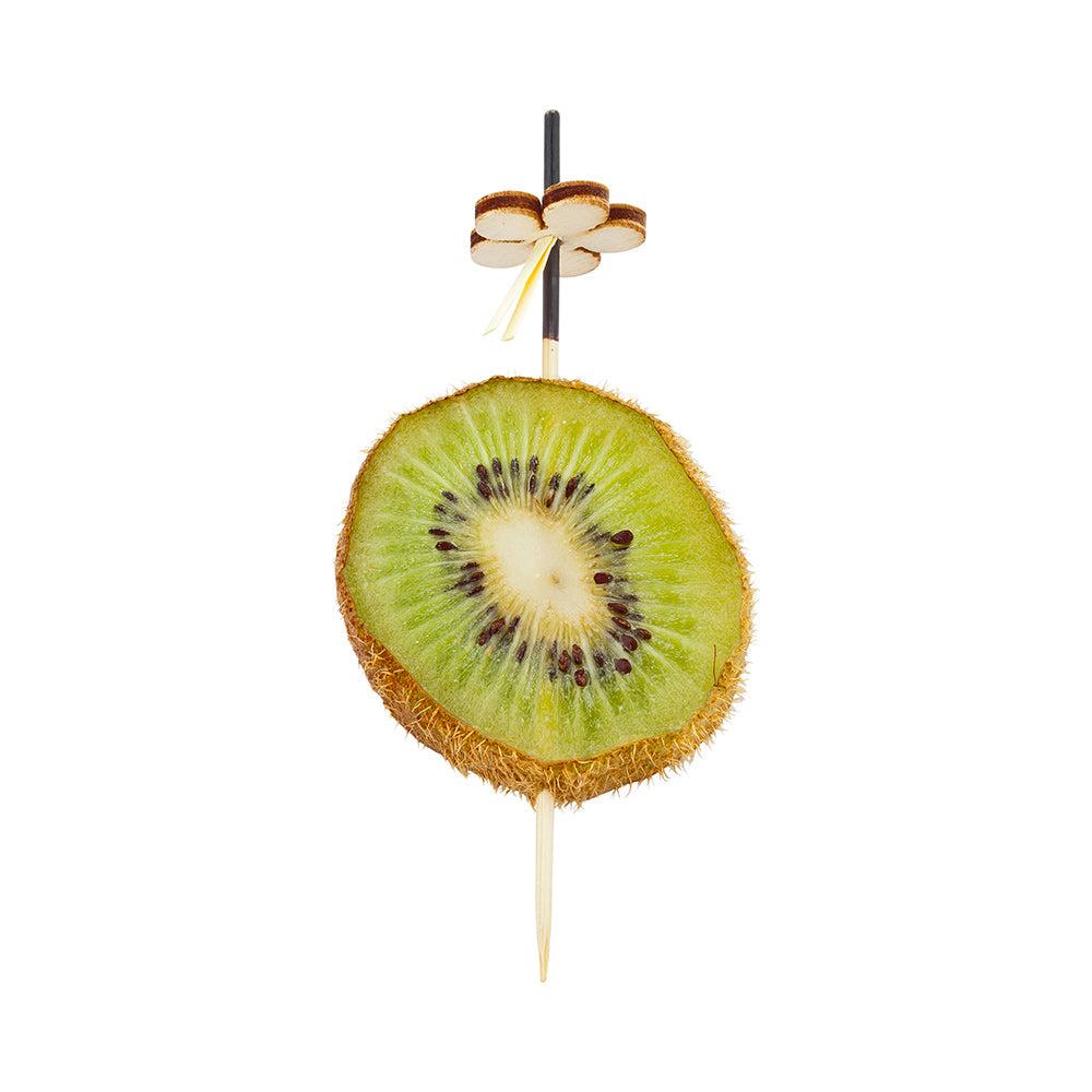 restaurantware Pixy Bamboo Flower Top Pick - 4" x 3/4" x 3/4" - 500 count box