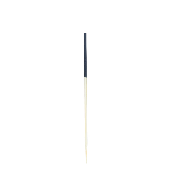 Restaurantware Pixy Bamboo Hand-Dipped Skewer - Black - 3 1/2" - 1000 Count Box