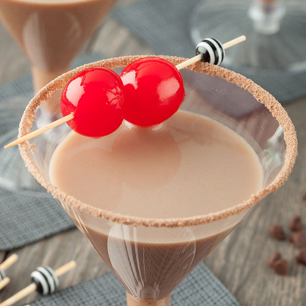 Restaurantware Pixy Black And White Bamboo Tuxedo Pick - 4" - 1000 Count Box