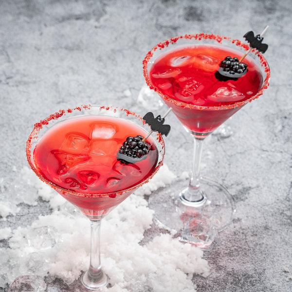 Restaurantware Pixy Black Bamboo Happy Bat Pick - 3 1/2" - 1000 Count Box