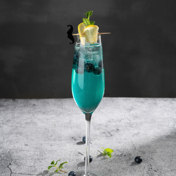 Restaurantware Pixy Black Bamboo Moustache Pick - 2 3/4" - 1000 Count Box