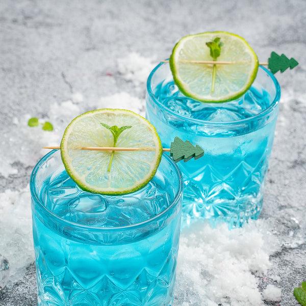 Restaurantware Pixy Green Bamboo Christmas Tree Pick - 3 1/2" - 1000 Count Box