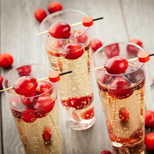 Restaurantware Pixy Munchkin Red Bamboo Japanese Pick - 2 1/2" - 1000 Count Box