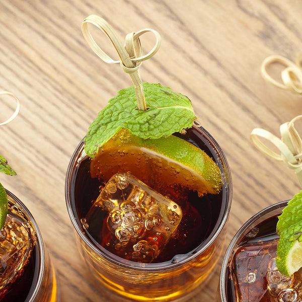 Restaurantware Pixy Natural Bamboo Bow Tie Pick - 4" X 1" X 1" - 1000 Count Box