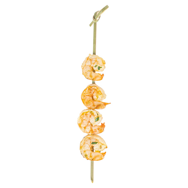 Restaurantware Pixy Natural Bamboo Knotted Skewer - Retail Pack - 6" - 50 Count X 10 Boxes