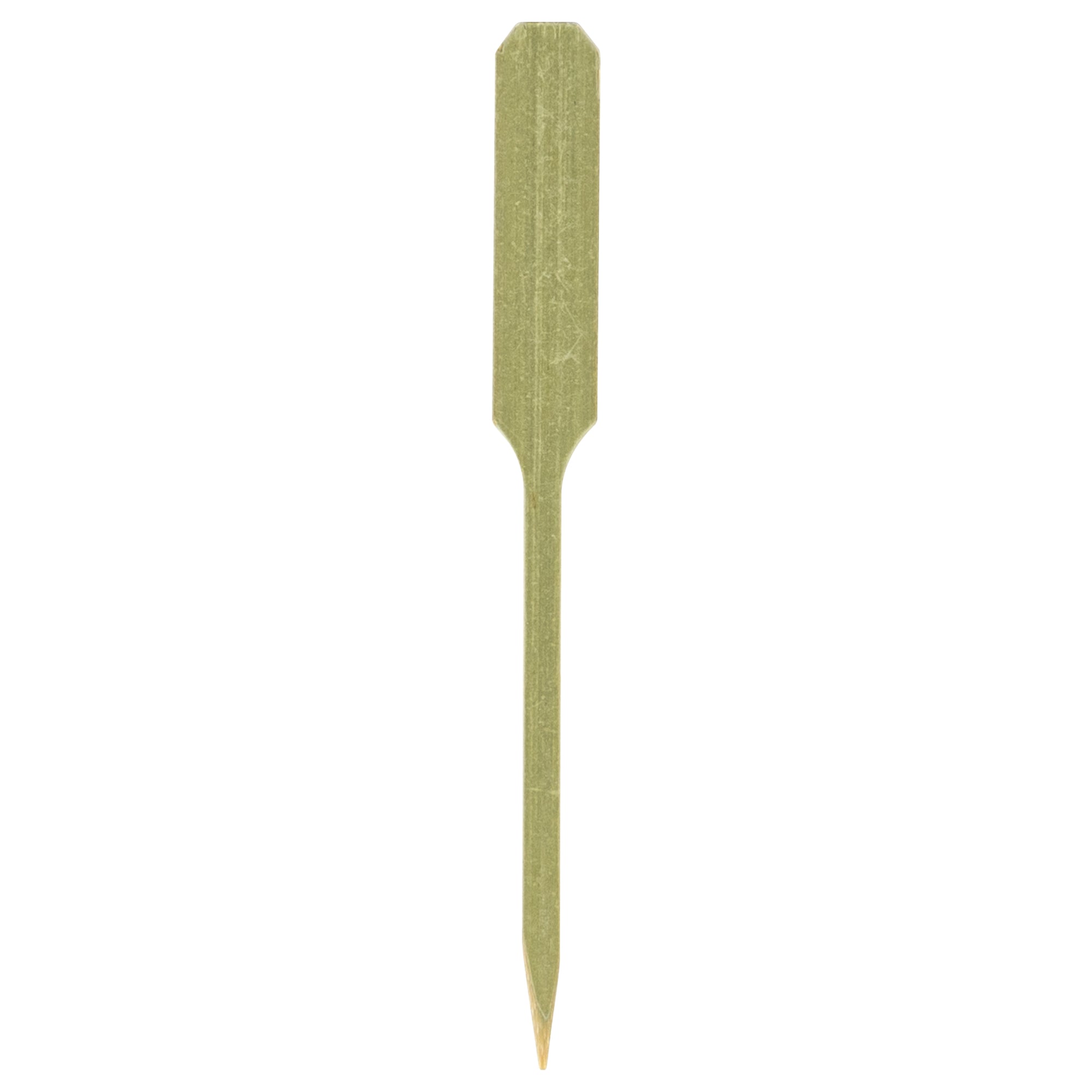 restaurantware Pixy Natural Bamboo Oar Pick - 3 1/2" x 1 1/2" - 1000 count box