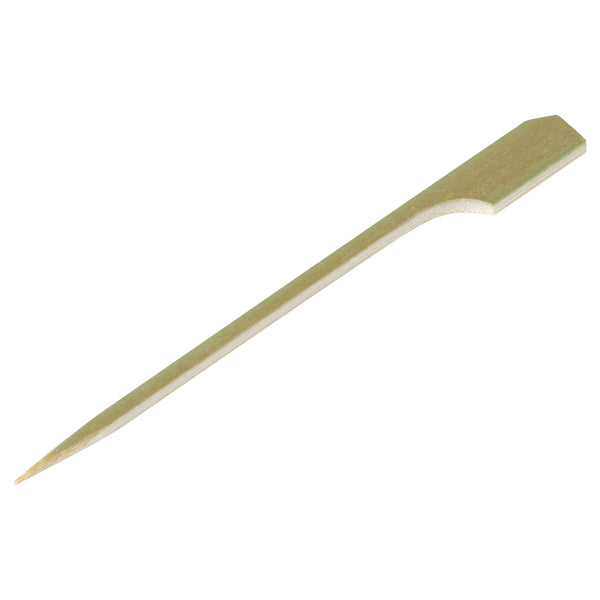 Restaurantware Pixy Natural Bamboo Paddle Pick - 4" - 1000 Count Box