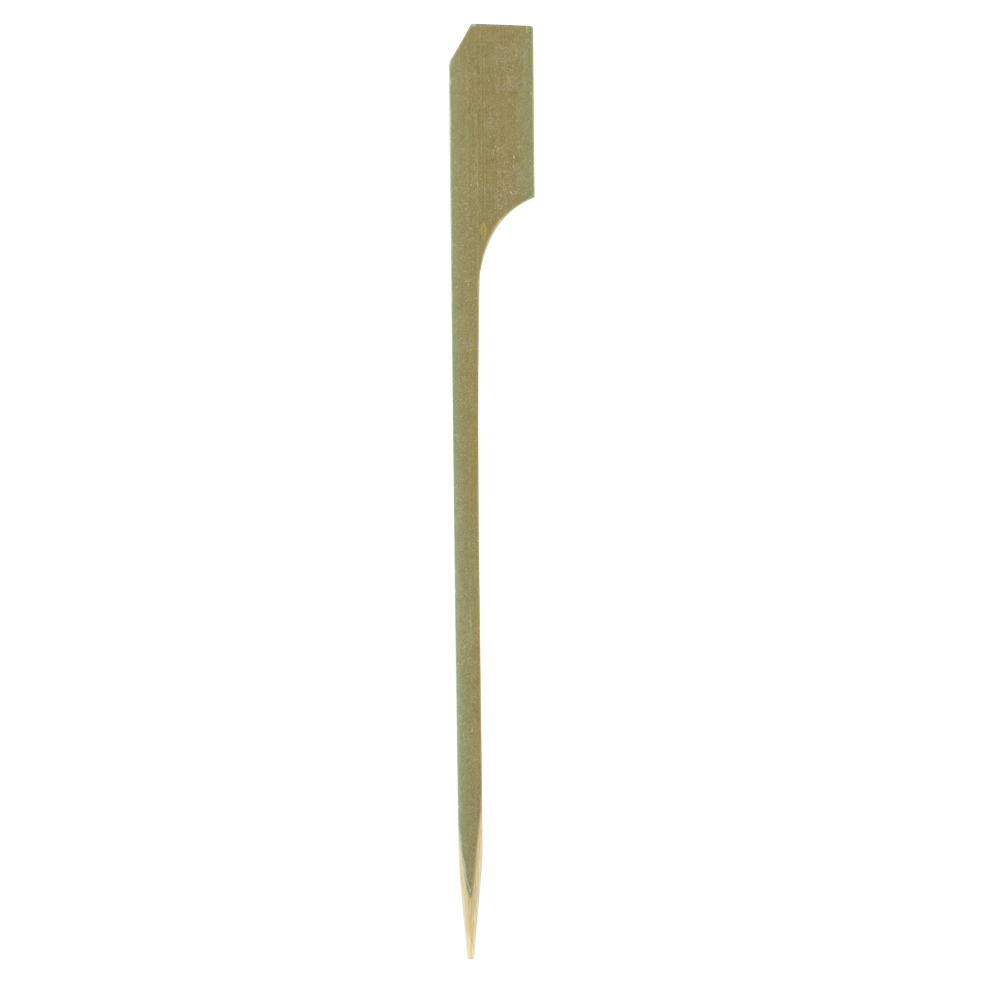 restaurantware Pixy Natural Bamboo Paddle Pick - 4" - 1000 count box