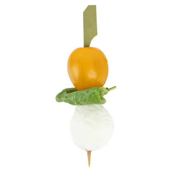 Restaurantware Pixy Natural Bamboo Paddle Pick - Retail Pack - 4" - 50 Count X 10 Boxes