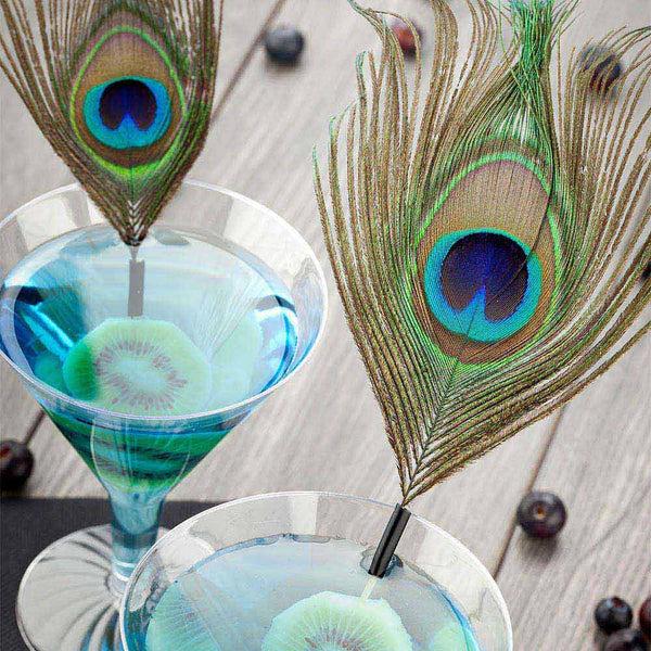 Restaurantware Pixy Natural Bamboo Peacock Eye Skewer - 6" - 500 Count Box