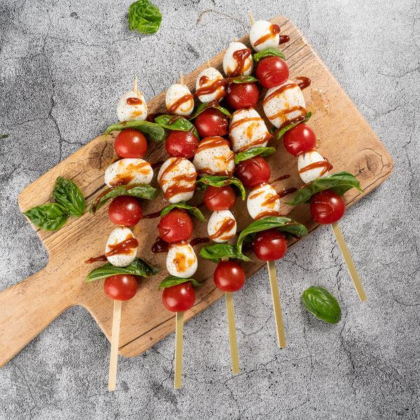 Restaurantware Pixy Natural Bamboo Pointed Square Skewer - 10 1/2" - 1000 Count Box