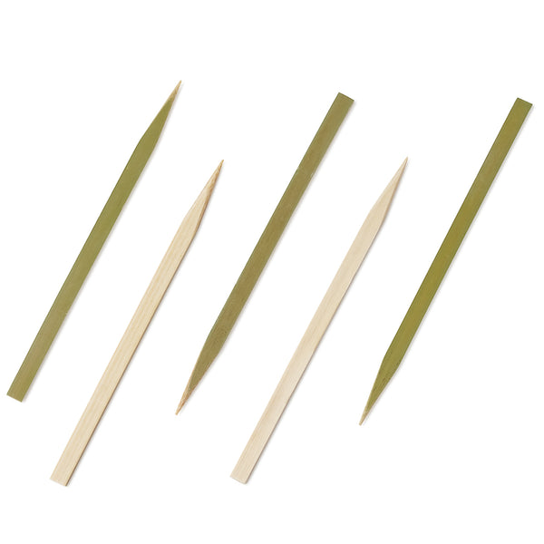 Restaurantware Pixy Natural Bamboo Spear - 4 3/4" - 1000 Count Box