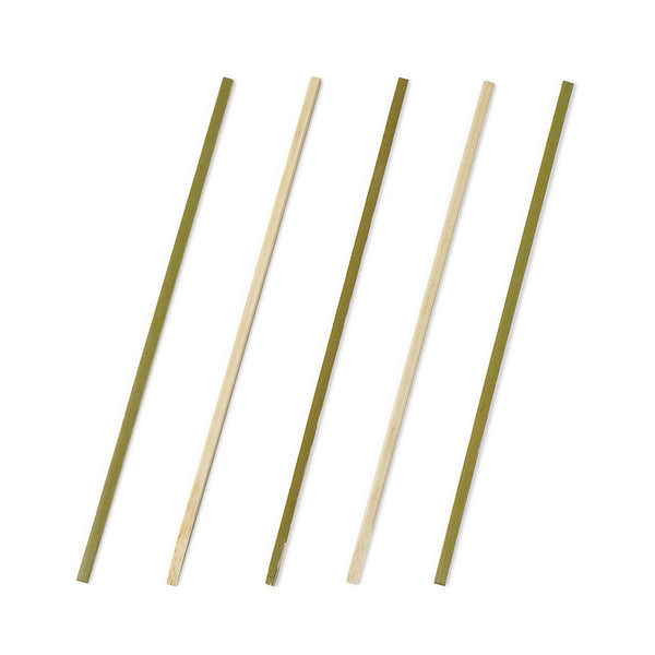 Restaurantware Pixy Natural Bamboo Squared Pick - 5 1/4" - 1000 Count Box