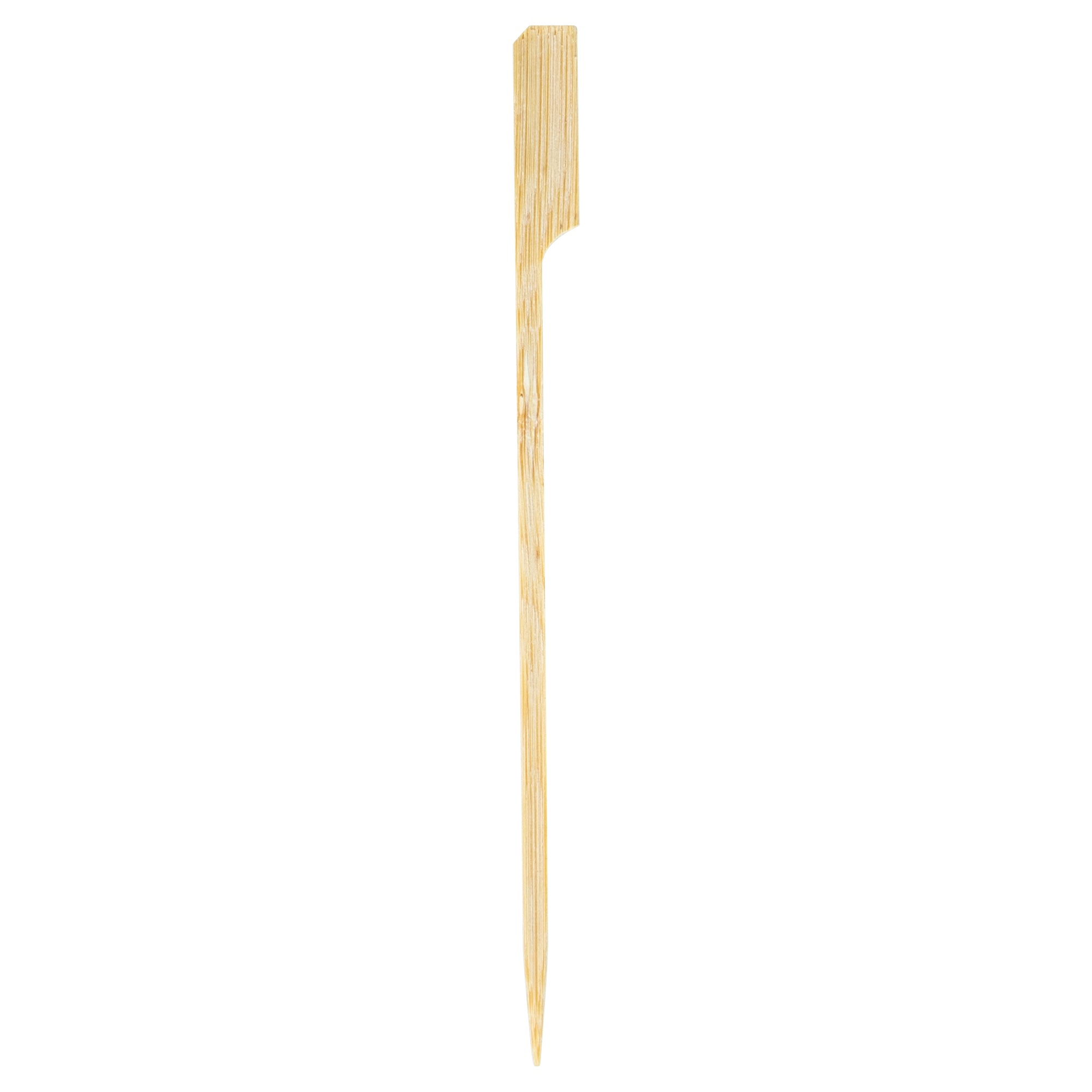restaurantware Pixy Natural Shaved Bamboo Paddle Skewer - 6" - 1000 count box