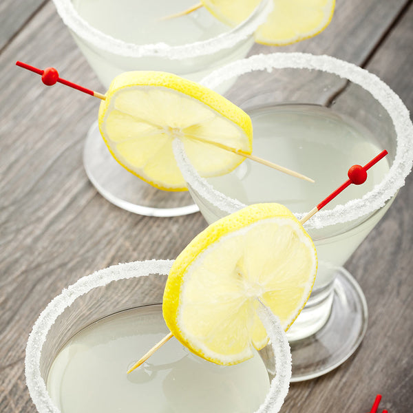 Restaurantware Pixy Red Bamboo Mini Ball Pick - 4 1/2" - 1000 Count Box