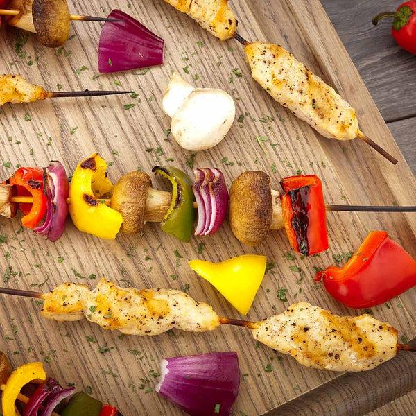 Restaurantware Pixy Robata Sturdy Natural Bamboo Grilling Skewer - 12" - 1000 Count Box