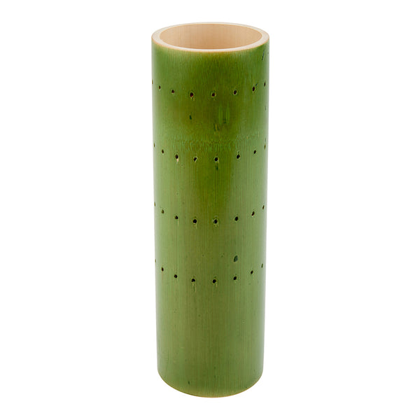 Restaurantware Pixy Round Natural Bamboo Trunk Stand - 72 Slots - 3 1/2" X 3 1/2" X 12" - 1 Count Box