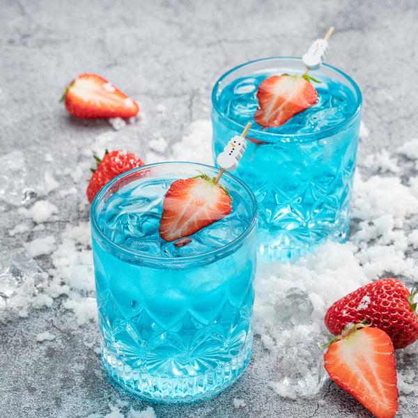 Restaurantware Pixy White Bamboo Snowman Pick - 3 1/2" - 1000 Count Box