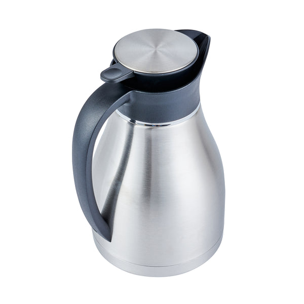 Restaurantware Restpresso 68 Oz Vacuum Insulated Coffee Carafe / Server - 14" X 7 3/4" X 6" - 1 Count Box
