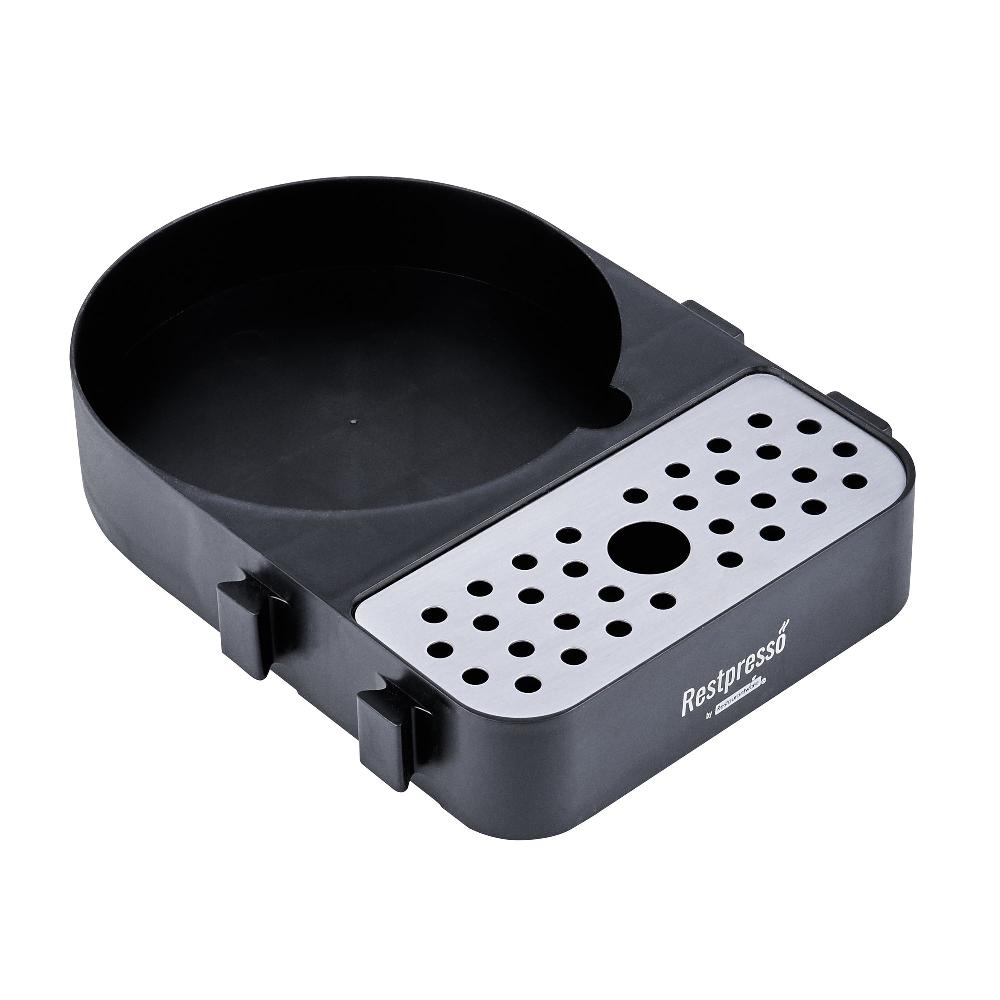 restaurantware Restpresso Black Modular Airpot Rack - with Drip Tray - 1 count box