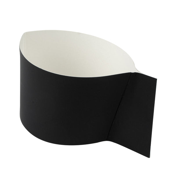 Restaurantware Restpresso Black Paper Coffee Cup Sleeve - With Handle Fits 12 / 16 / 20 Oz Cups - 1000 Count Box