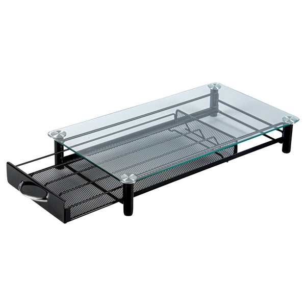 Restaurantware Restpresso Iron Coffee Pod / Capsule Storage Drawer - Holds 40 Nespresso Capsules - 16" X 9 1/4" X 2 3/4" - 1 Count Box