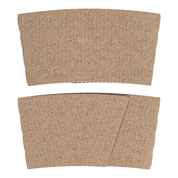 Restaurantware Restpresso Kraft Paper Coffee Cup Sleeve - Fits 12 / 16 / 20 Oz Cups - 1000 Count Box