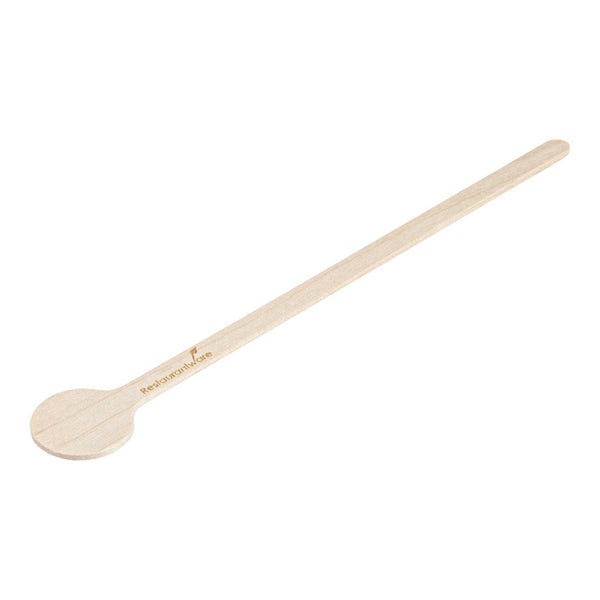 Restaurantware Restpresso Natural Wood Coffee Stirrer - 6" - 1000 Count Box