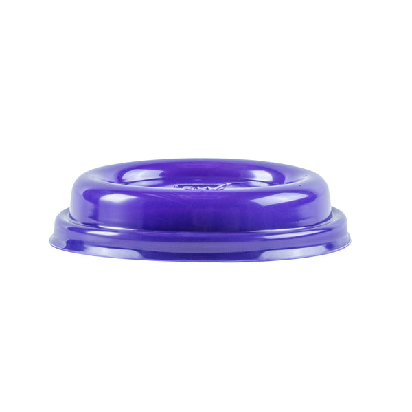 Restaurantware Restpresso Purple Plastic Coffee Cup Lid - Fits 8 12 16 And 20 Oz - 500 Count Box