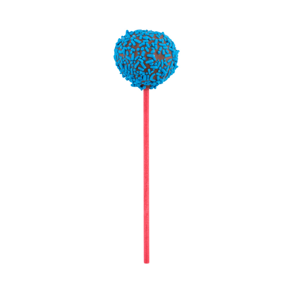 restaurantware Restpresso Red Paper Cake Pop and Lollipop Stick - Biodegradable - 6" x 5/32" - 100 count box