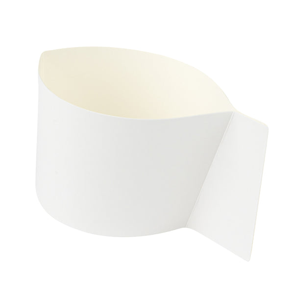 Restaurantware Restpresso White Paper Coffee Cup Sleeve - With Handle Fits 12 / 16 / 20 Oz Cups - 1000 Count Box